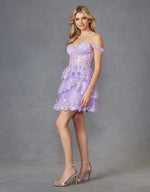 Allesia Mini Dress.....Lilac