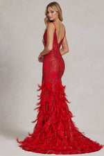 Flamingo Nights...Slit Red