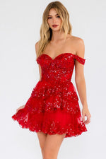 Allesia Mini Dress... Fuchsia