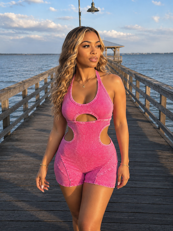 Sunset bliss romper
