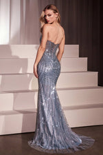 Starlight Elegance-Smoky Blue
