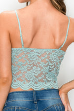 LACEY LACED CAMI TOP