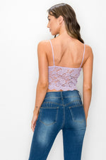 LACEY LACED CAMI TOP