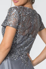SILVER RUSH GOWN