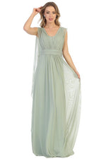 LONG GOWN OF MANY WAYS