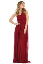 LONG GOWN OF MANY WAYS