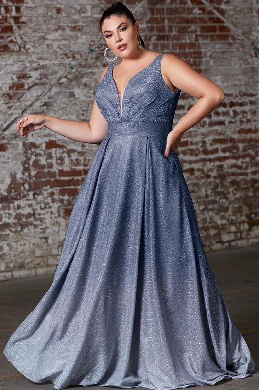 .My Valeria Ombre Party Dress Plus..