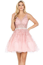 ALWAYS A PRINCESS HOMECOMING DRESS