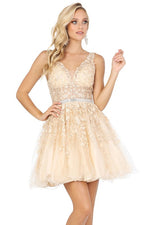 ALWAYS A PRINCESS HOMECOMING DRESS