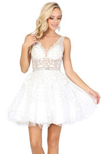 ALWAYS A PRINCESS HOMECOMING DRESS