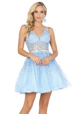 ALWAYS A PRINCESS HOMECOMING DRESS