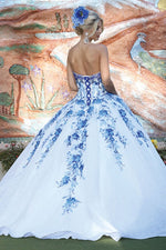 MAKE A WISH SWEETHEART CUT BALL GOWN