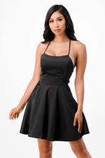 ALL THAT SHINES FIT AND FLARE DRESS
