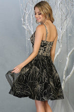 ALL THE GLITZ AND GLITTER SHORT DRESS