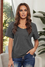 CASUAL FUN SOFT SHORT SLEEVE COTTON TEE