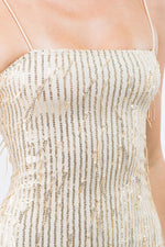 ALL EYES ON YOU SEQUIN BODYCON MINI DRESS