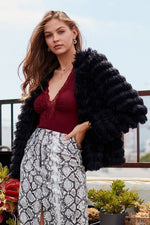 ALWAYS COZY FAUX FUR JACKET