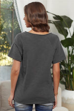 CASUAL FUN SOFT SHORT SLEEVE COTTON TEE
