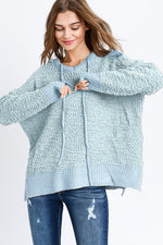 Popcorn sweater