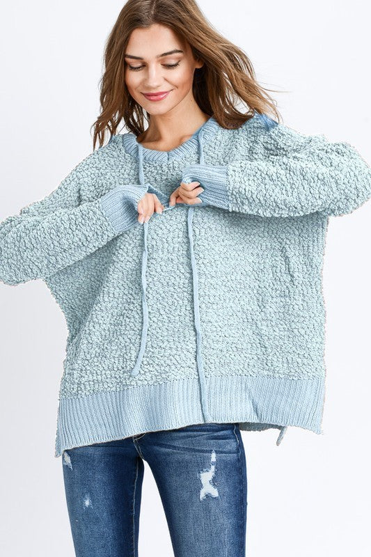 Popcorn sweater