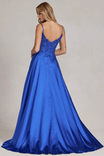 .Natalia Satin Flare..
