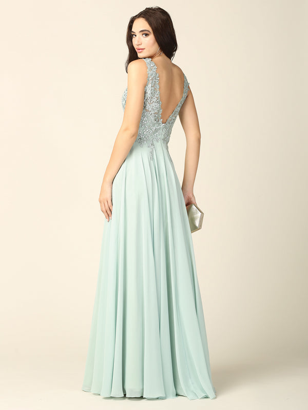 LOVELY IN LACE BRIDESMAID GOWN