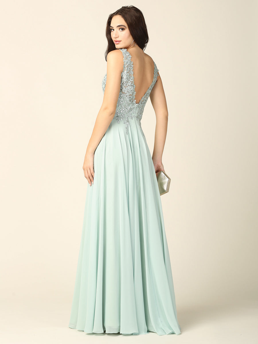 LOVELY IN LACE BRIDESMAID GOWN
