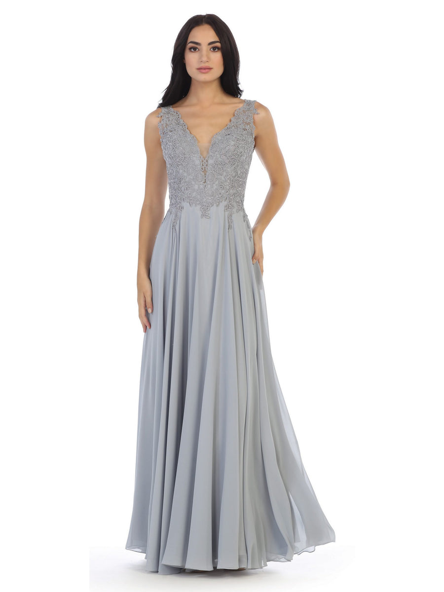 LOVELY IN LACE BRIDESMAID GOWN