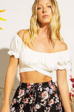 .MY BEACH CROP TOP