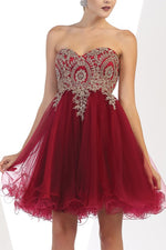 MISS BEDAZZLED HOMECOMING DRESS