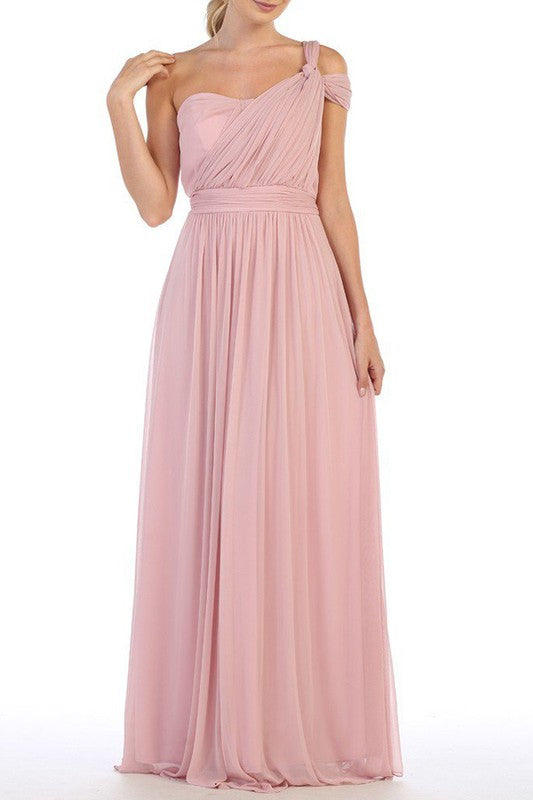 VERSATILE PERSONALITY BRIDESMAID GOWN