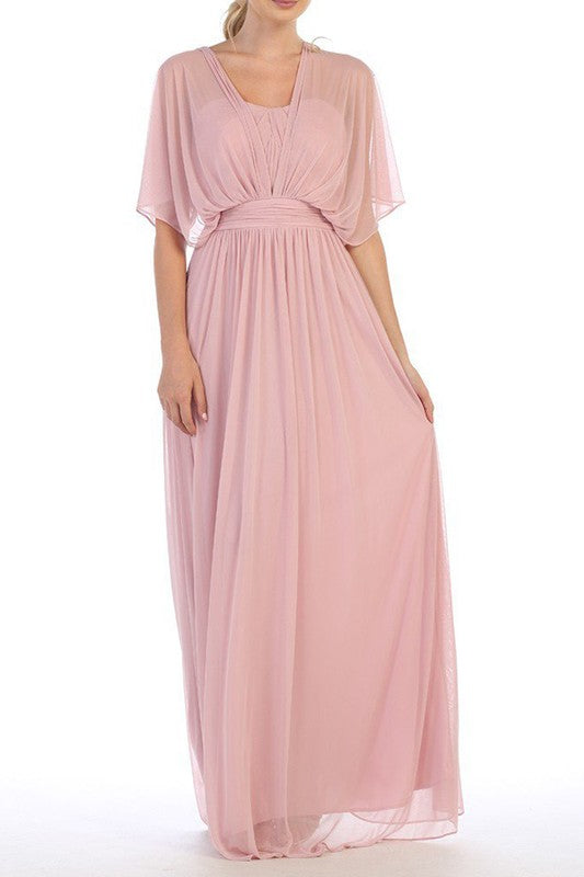 VERSATILE PERSONALITY BRIDESMAID GOWN