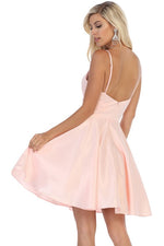 EYE CATCHING  ALINE SHORT DRESS