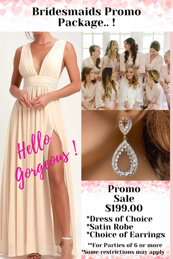 .My Besties Bridesmaid Promo Package..