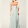SIMPLE AND FLOWY BRIDESMAID CHIFFON GOWN