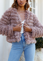 ALWAYS COZY FAUX FUR JACKET