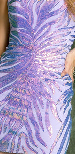 .It's My Party Mini Dress Lilac
